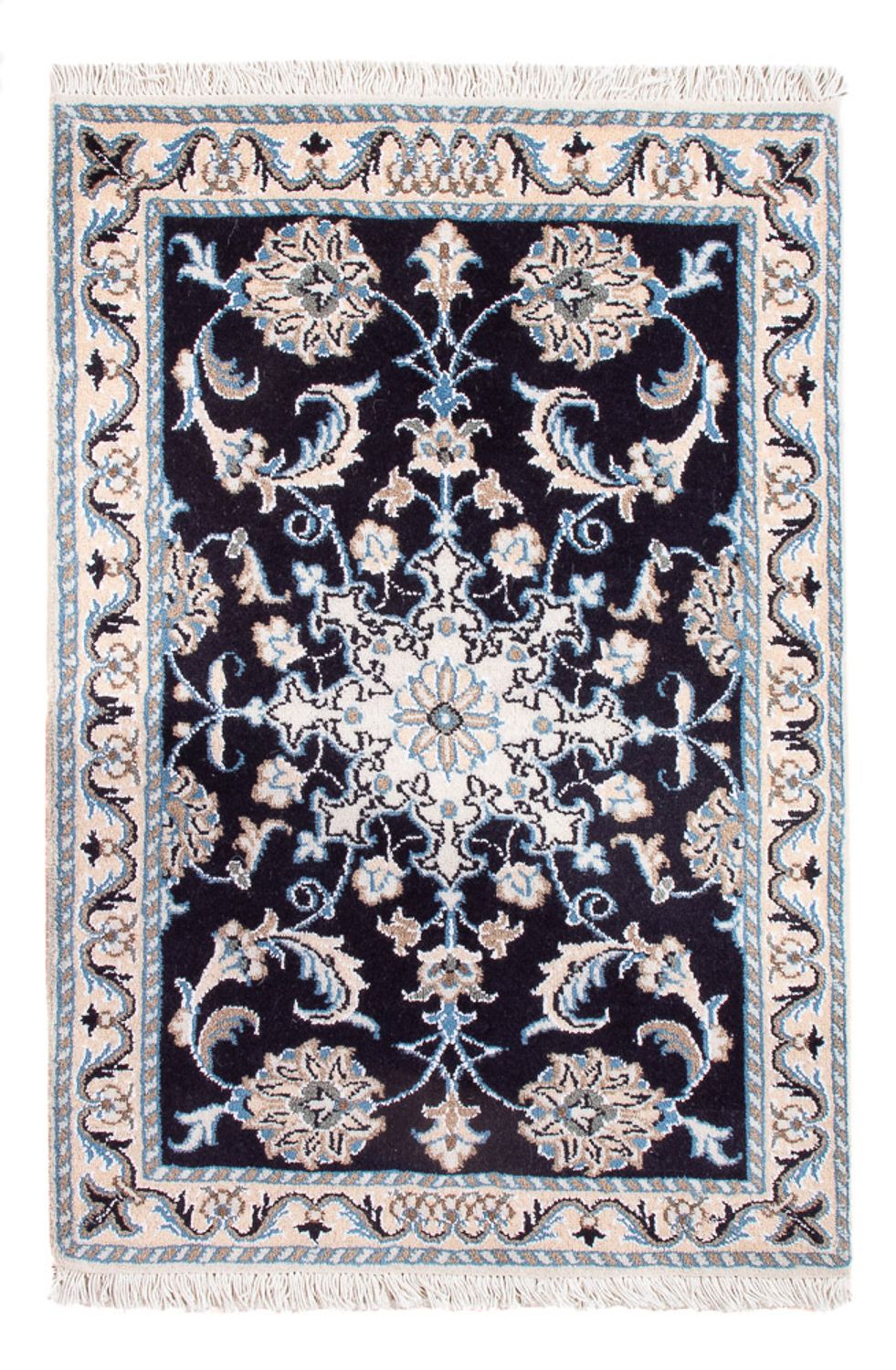 Tappeto Persero - Nain - Reale - 90 x 60 cm - blu scuro