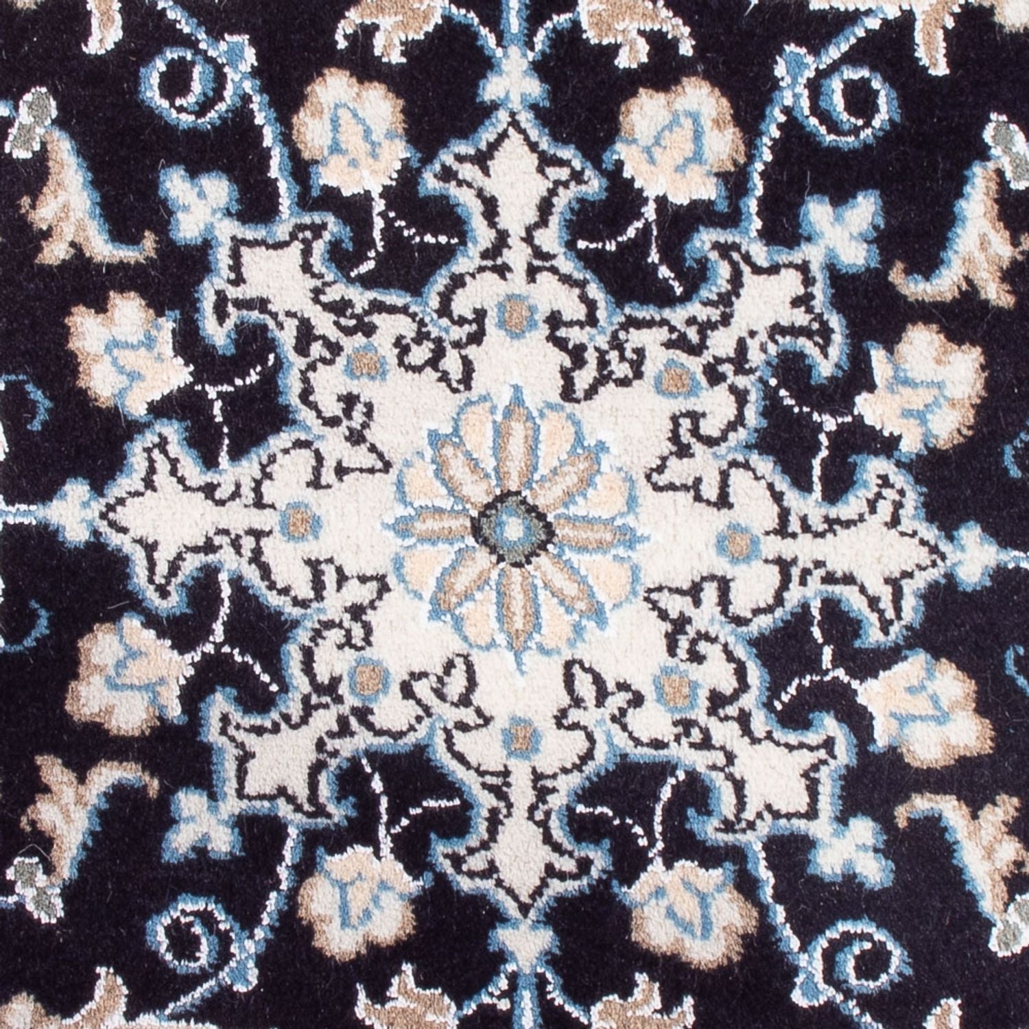 Tappeto Persero - Nain - Reale - 90 x 60 cm - blu scuro