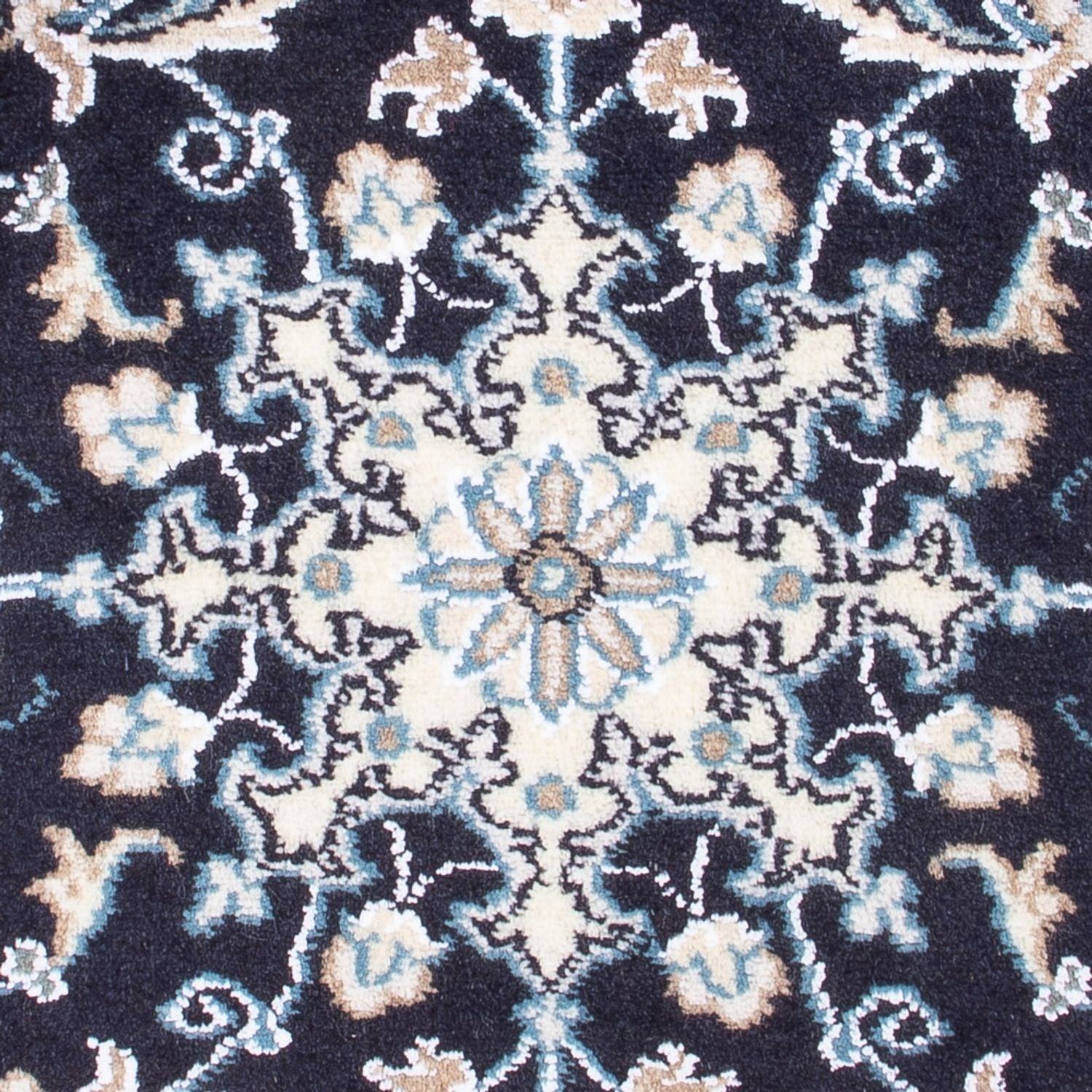 Tappeto Persero - Nain - Reale - 90 x 60 cm - blu scuro