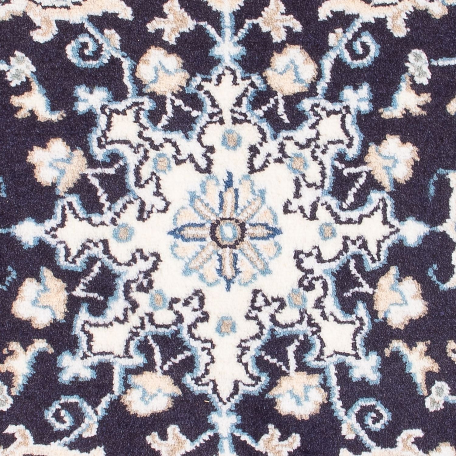 Tappeto Persero - Nain - Reale - 90 x 60 cm - blu scuro