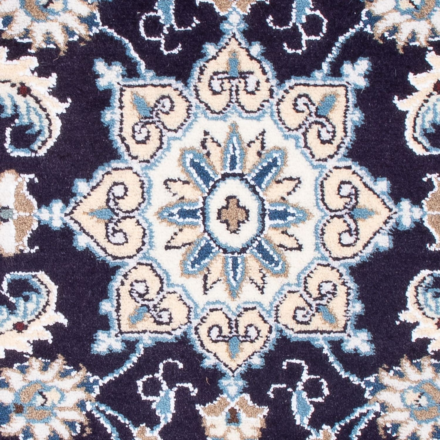 Tappeto Persero - Nain - Reale - 90 x 60 cm - blu scuro
