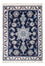 Tappeto Persero - Nain - Reale - 90 x 60 cm - blu scuro