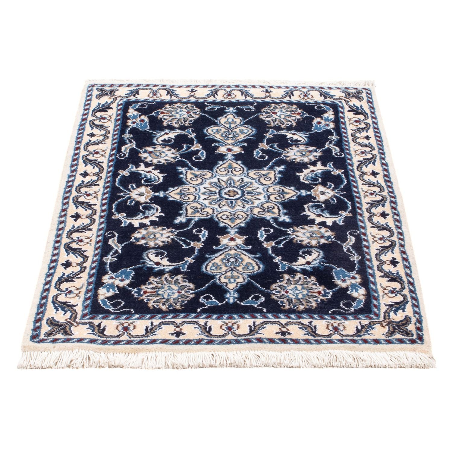 Tappeto Persero - Nain - Reale - 90 x 60 cm - blu scuro