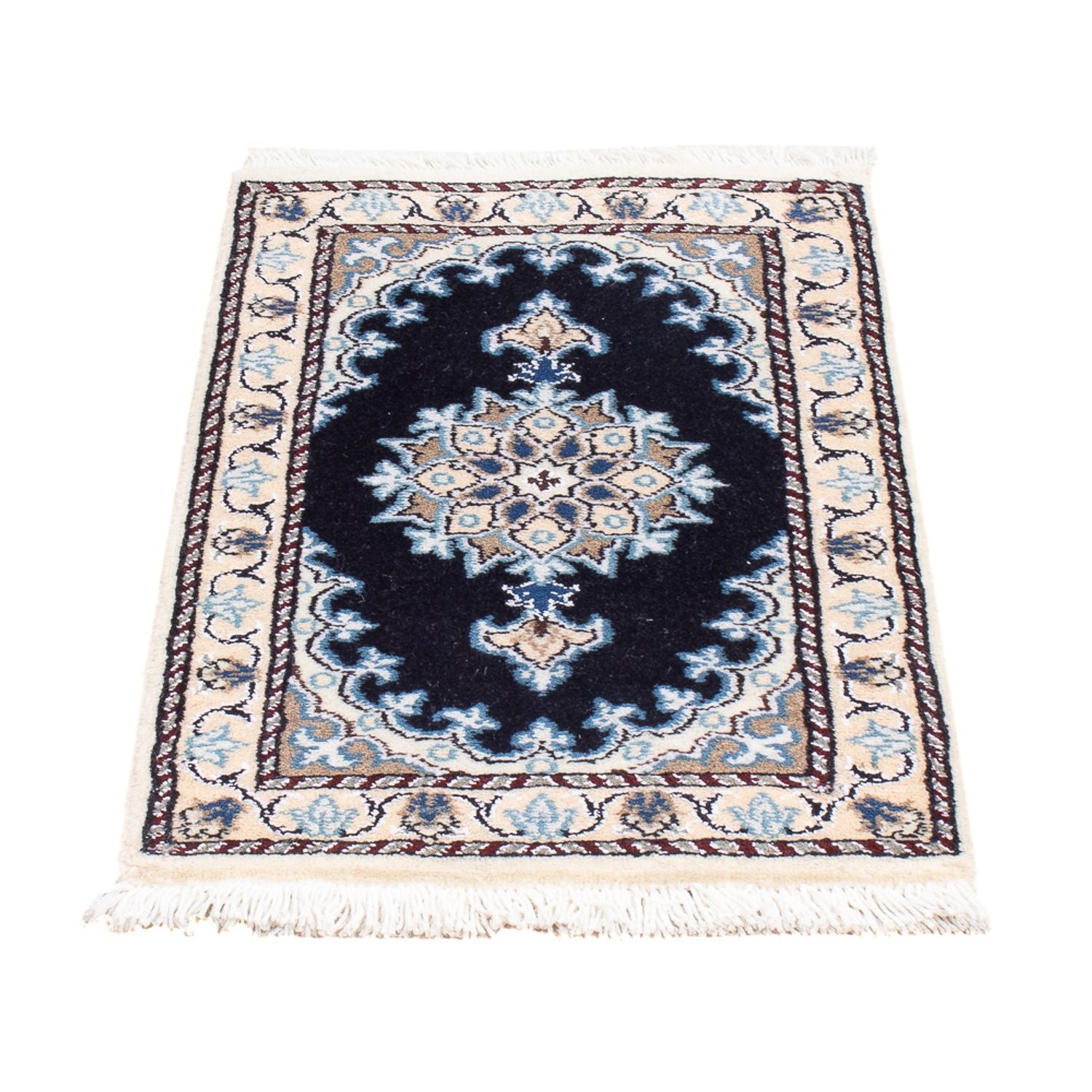 Tappeto Persero - Nain - Reale - 60 x 40 cm - blu scuro