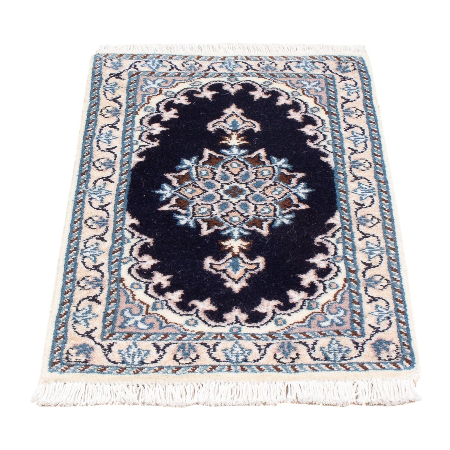 Tappeto Persero - Nain - Reale - 60 x 40 cm - blu scuro