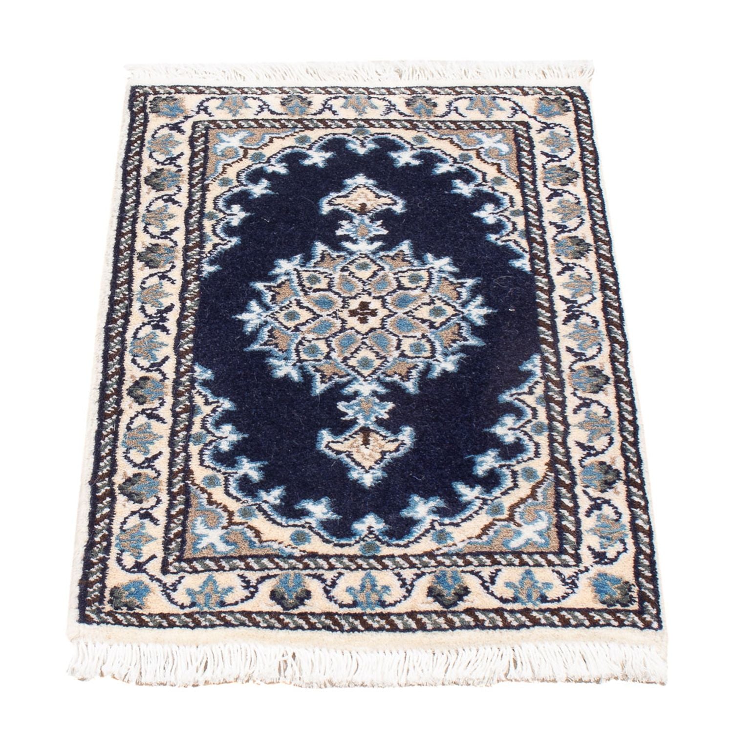 Tappeto Persero - Nain - Reale - 60 x 40 cm - blu scuro