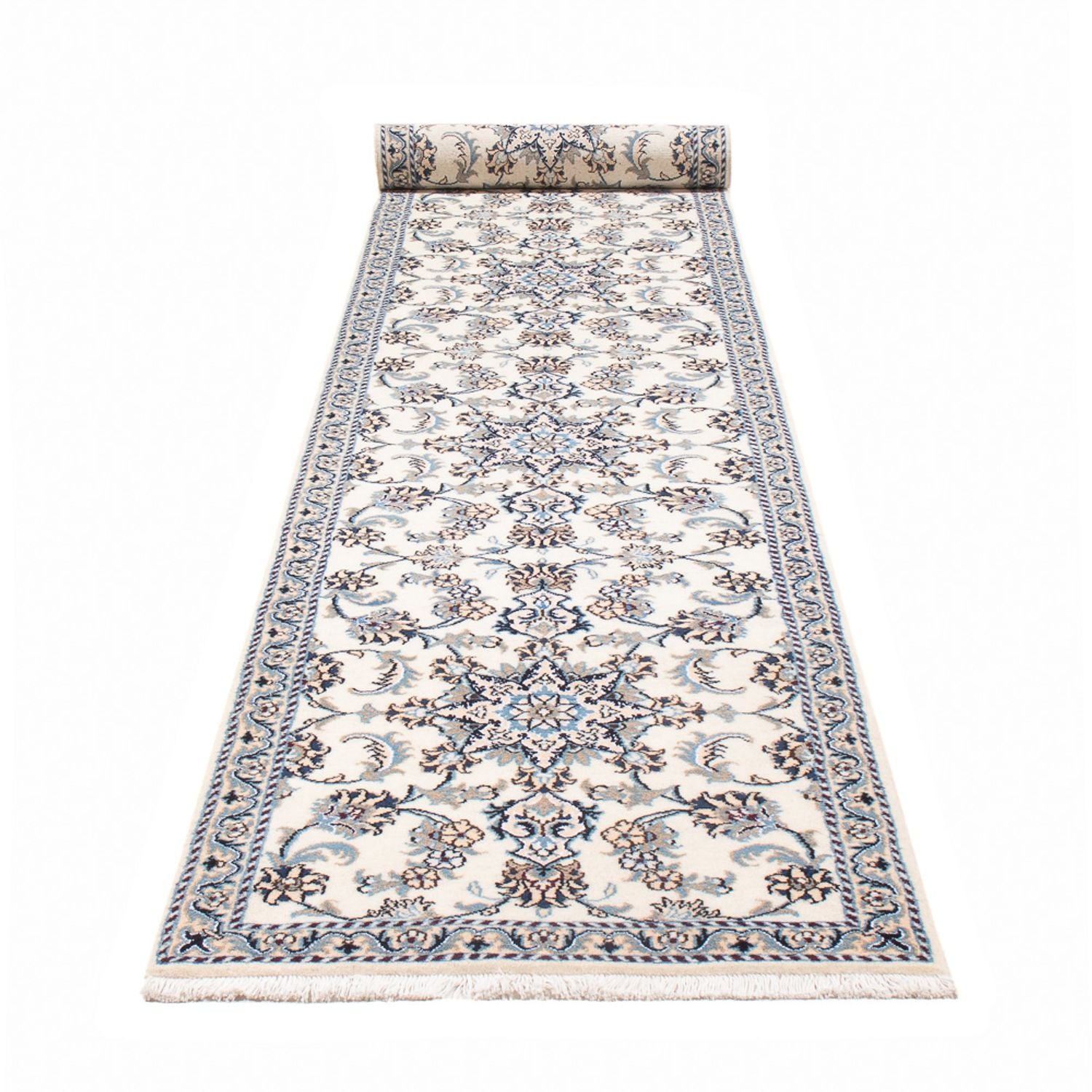 Tappeto corsia Tappeto Persero - Nain - 393 x 80 cm - argento