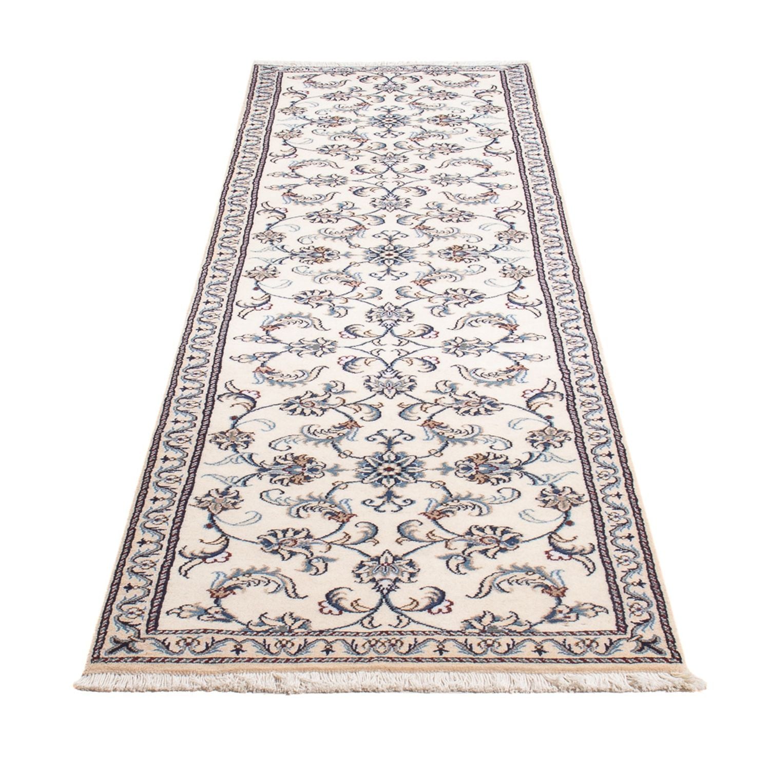 Tappeto corsia Tappeto Persero - Nain - 290 x 74 cm - argento