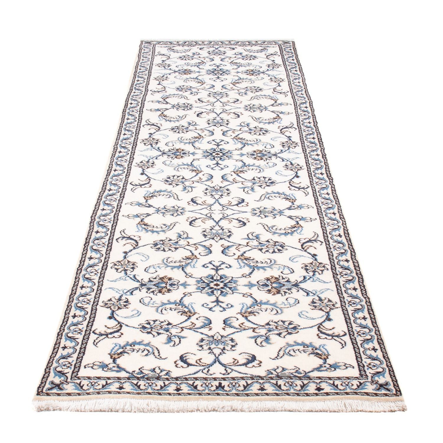 Tappeto corsia Tappeto Persero - Nain - 292 x 76 cm - argento
