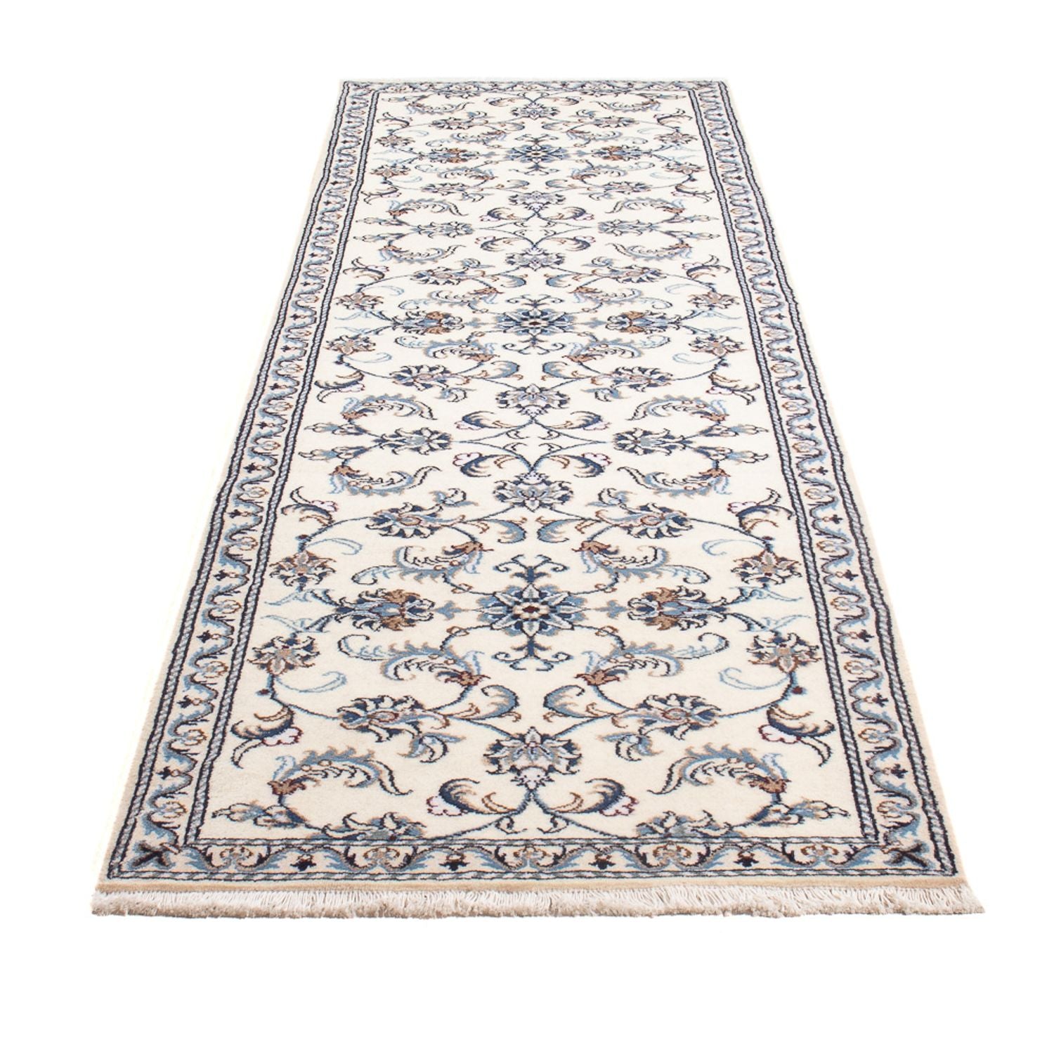 Tappeto corsia Tappeto Persero - Nain - 286 x 82 cm - argento