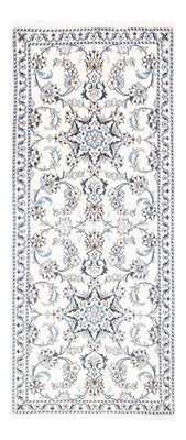 Tappeto corsia Tappeto Persero - Nain - 194 x 80 cm - argento