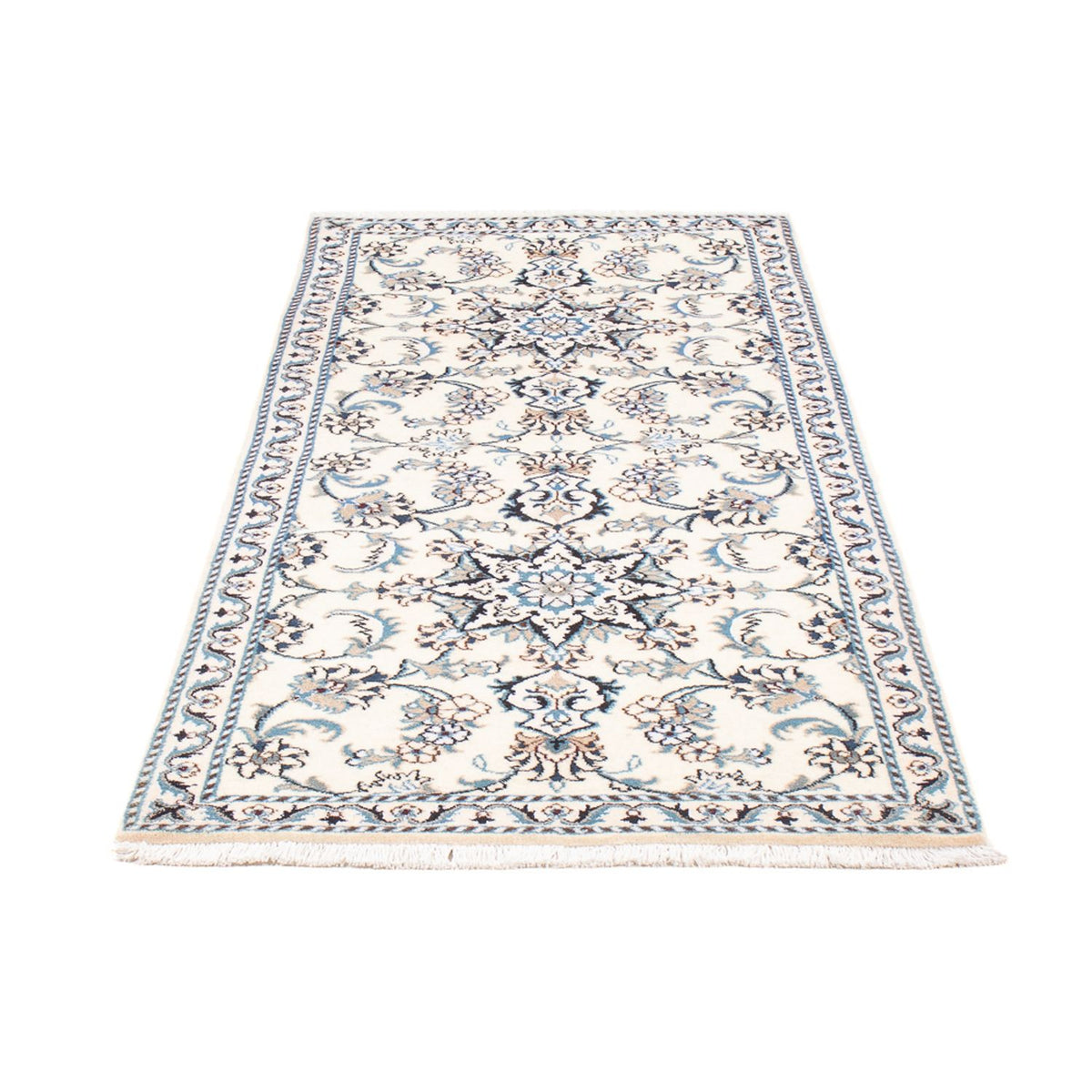 Tappeto corsia Tappeto Persero - Nain - 194 x 80 cm - argento