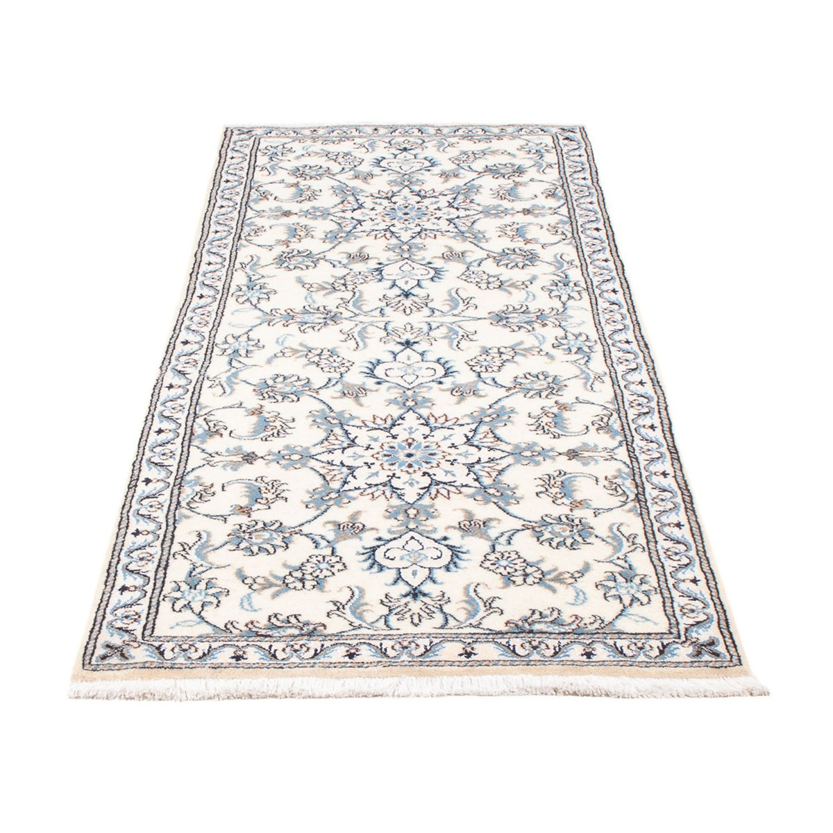 Tappeto corsia Tappeto Persero - Nain - 197 x 75 cm - argento