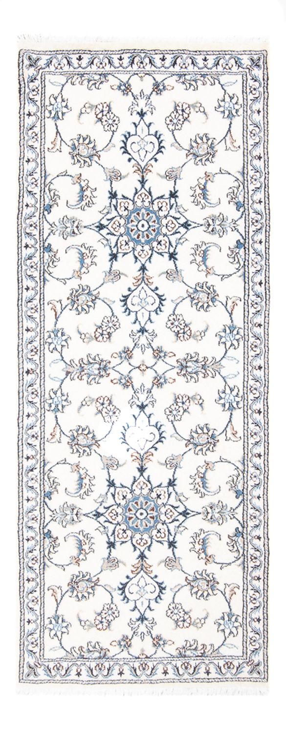 Tappeto corsia Tappeto Persero - Nain - 196 x 77 cm - argento