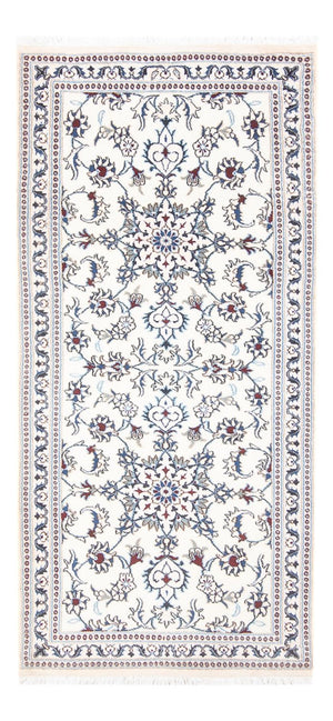 Tappeto corsia Tappeto Persero - Nain - 192 x 88 cm - argento