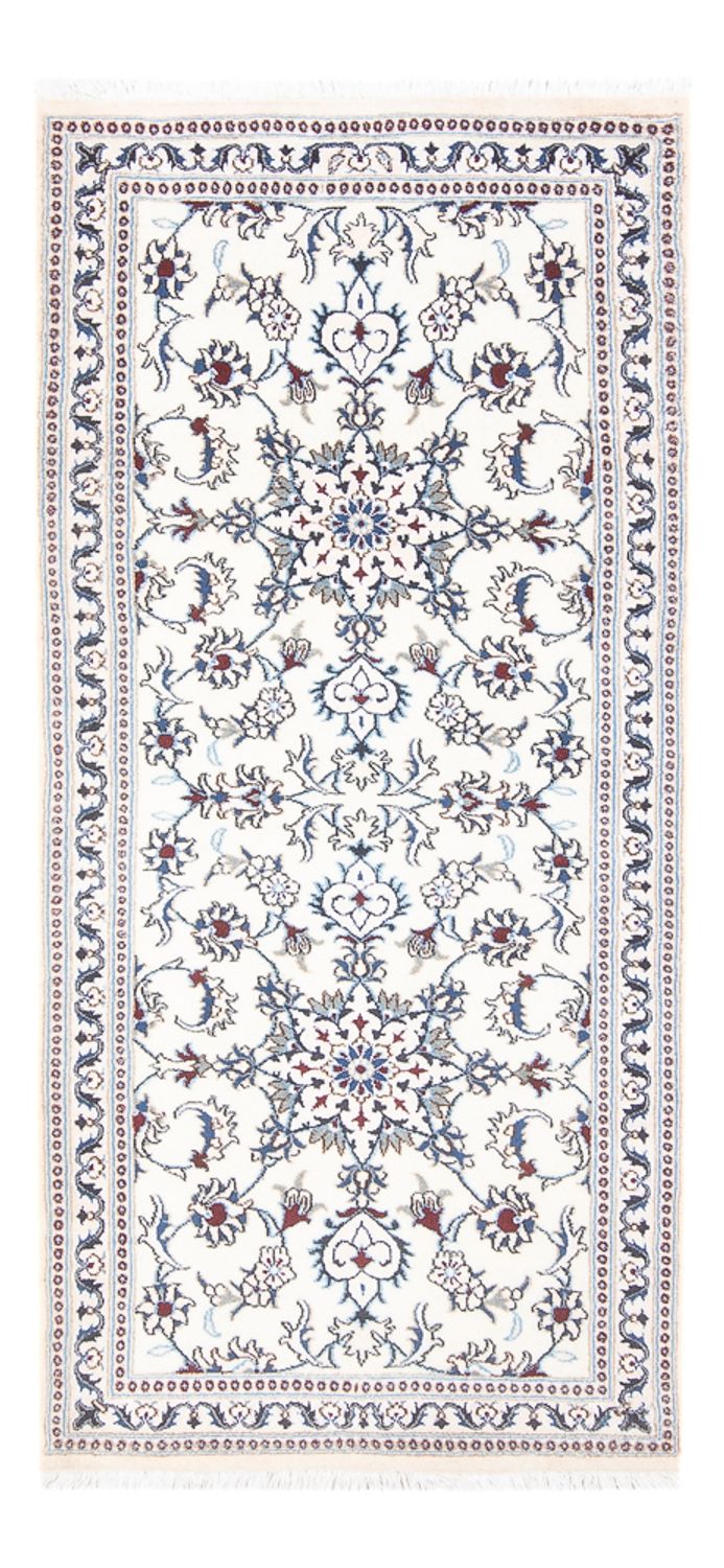 Tappeto corsia Tappeto Persero - Nain - 192 x 88 cm - argento