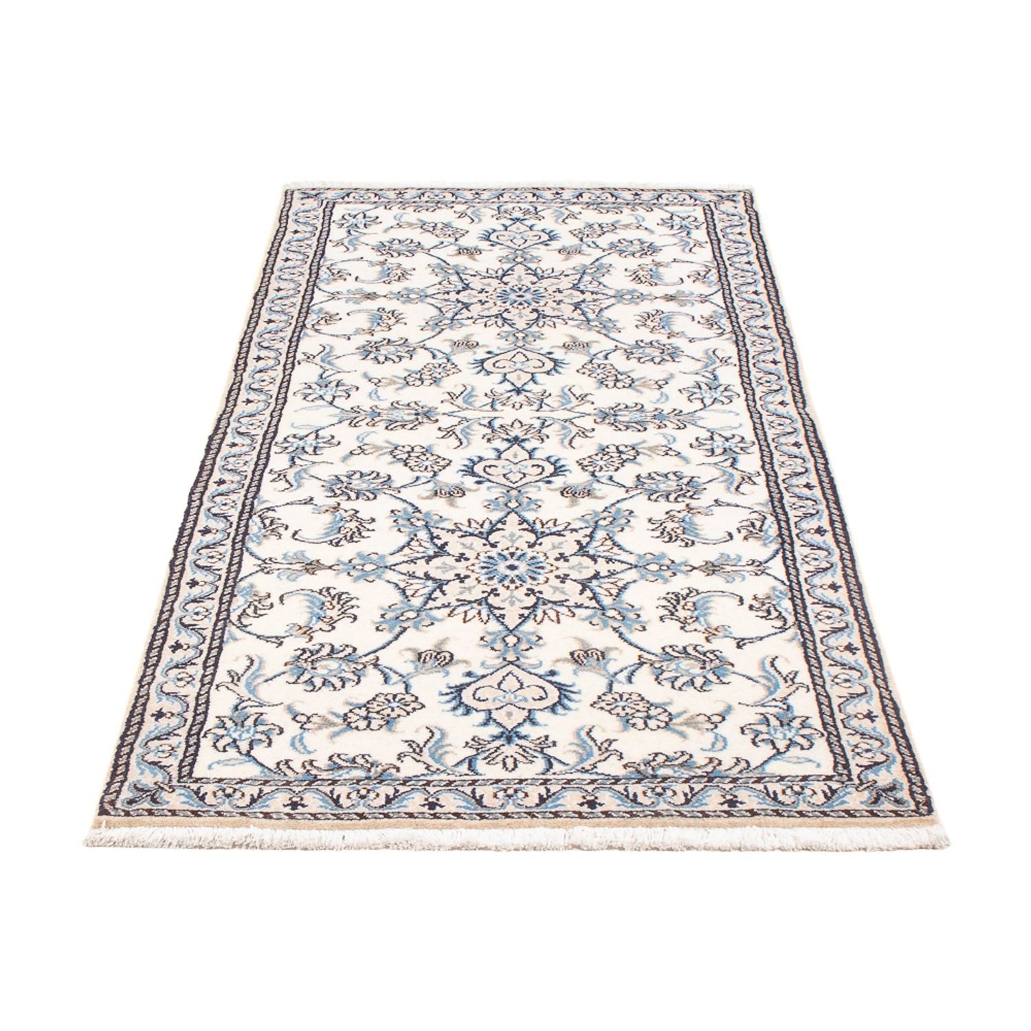 Tappeto corsia Tappeto Persero - Nain - 198 x 78 cm - argento