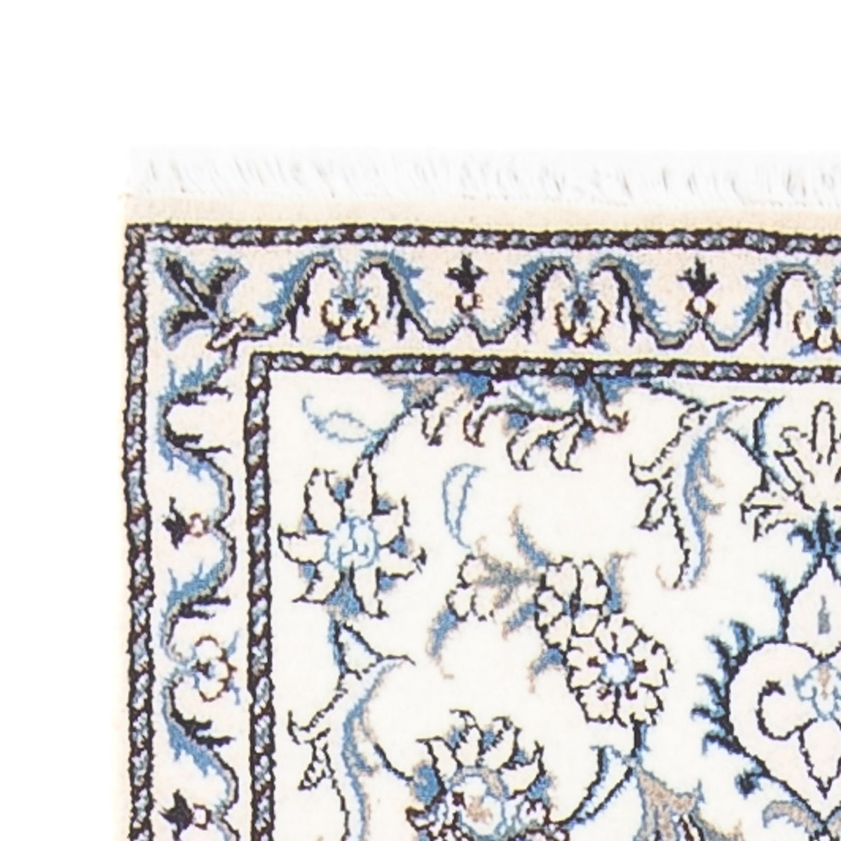 Tappeto corsia Tappeto Persero - Nain - 200 x 77 cm - argento