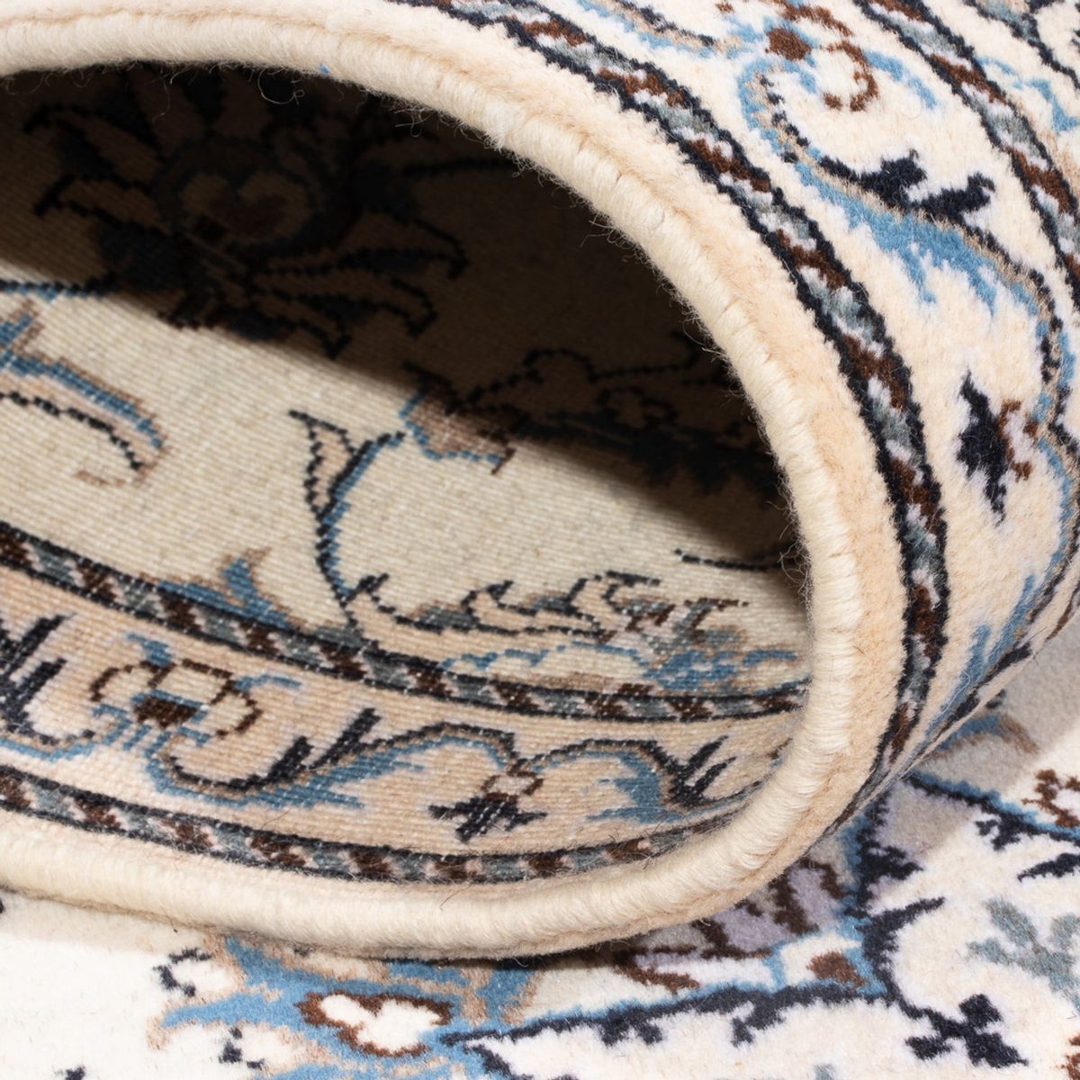 Tappeto corsia Tappeto Persero - Nain - 200 x 77 cm - argento