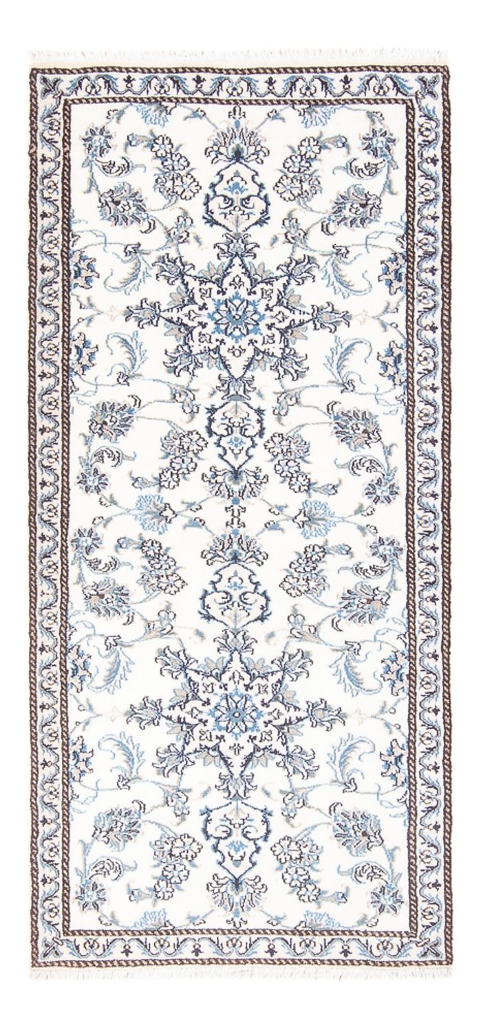 Tappeto corsia Tappeto Persero - Nain - 188 x 84 cm - argento