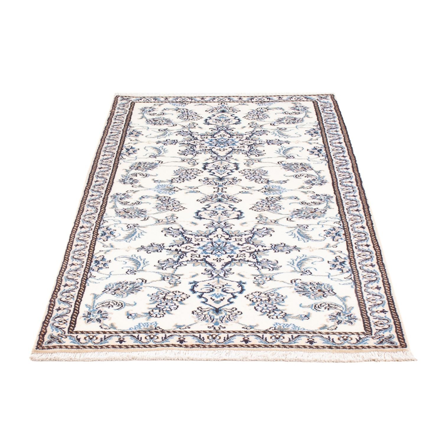 Tappeto corsia Tappeto Persero - Nain - 188 x 84 cm - argento