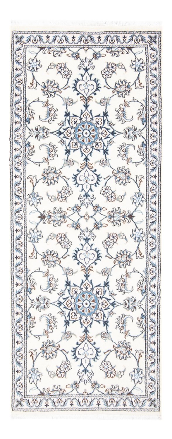 Tappeto corsia Tappeto Persero - Nain - 197 x 76 cm - argento