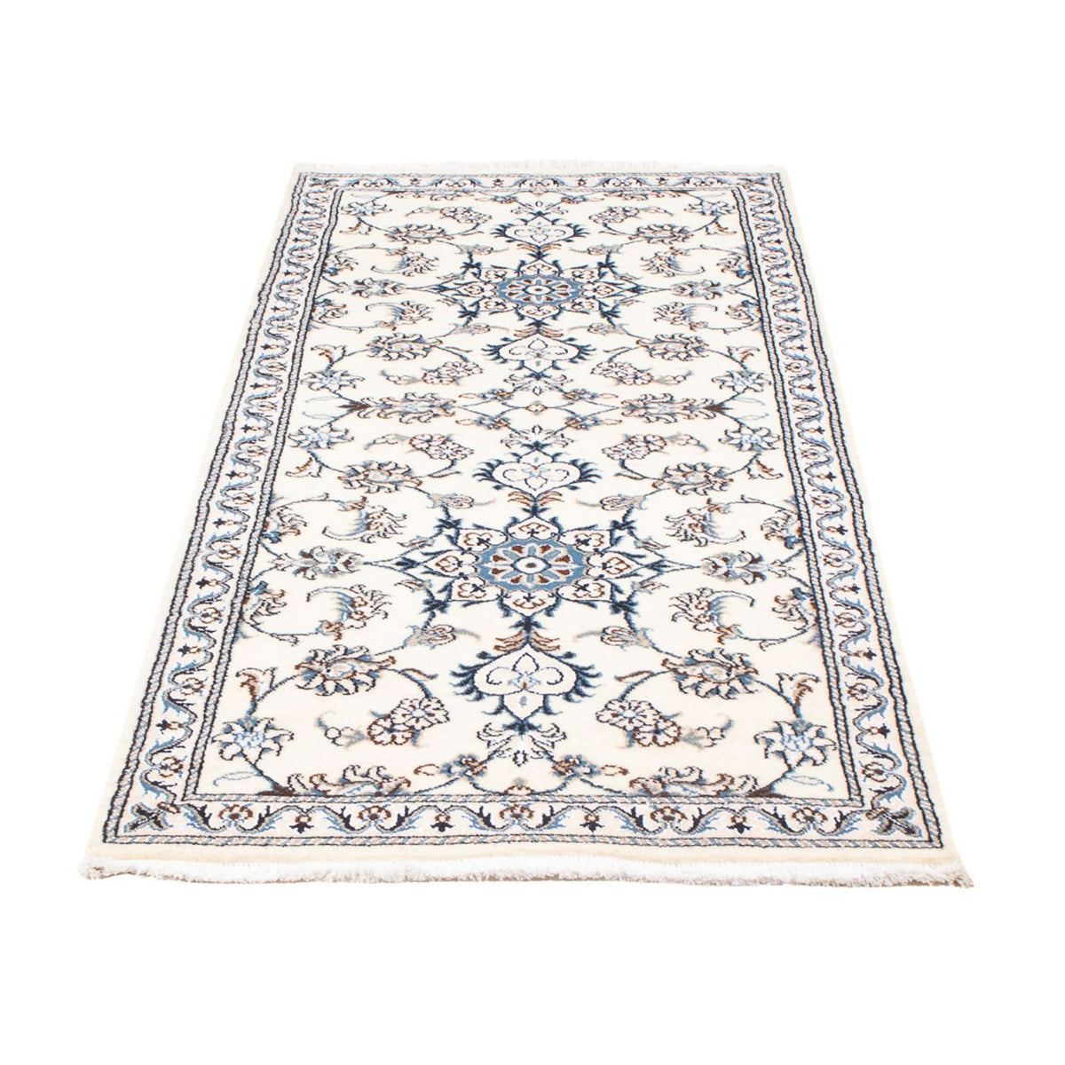 Tappeto corsia Tappeto Persero - Nain - 197 x 76 cm - argento