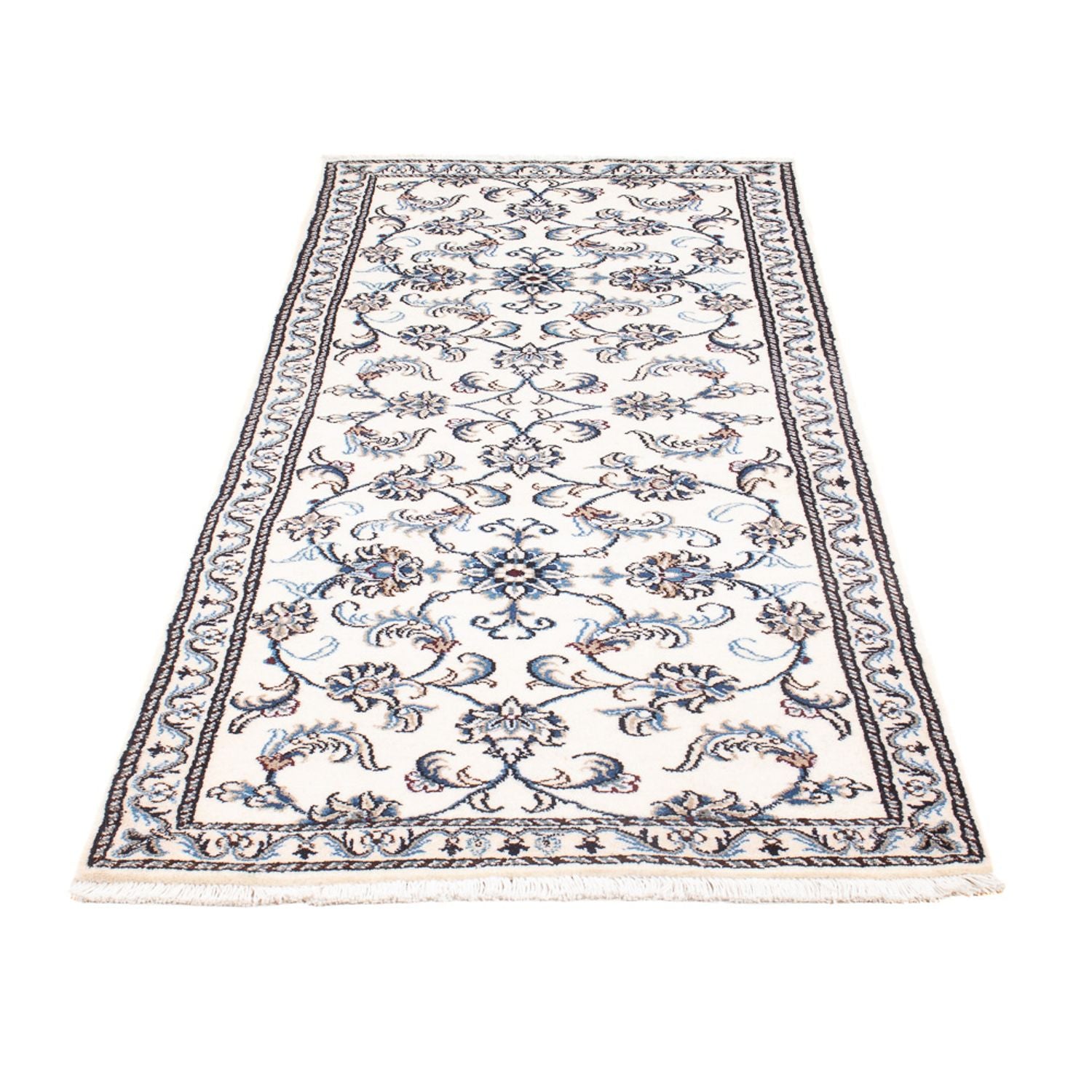 Tappeto corsia Tappeto Persero - Nain - 202 x 78 cm - argento