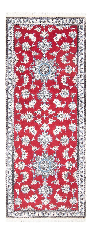 Tappeto corsia Tappeto Persero - Nain - 200 x 78 cm - rosso