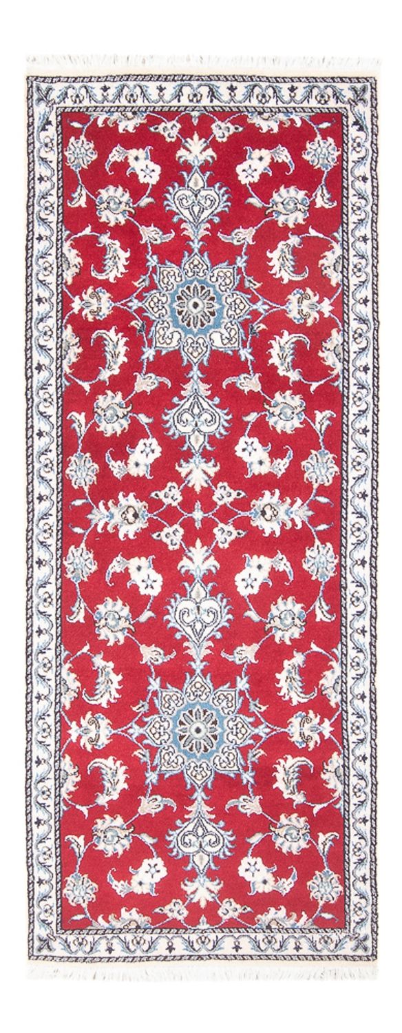 Tappeto corsia Tappeto Persero - Nain - 200 x 78 cm - rosso
