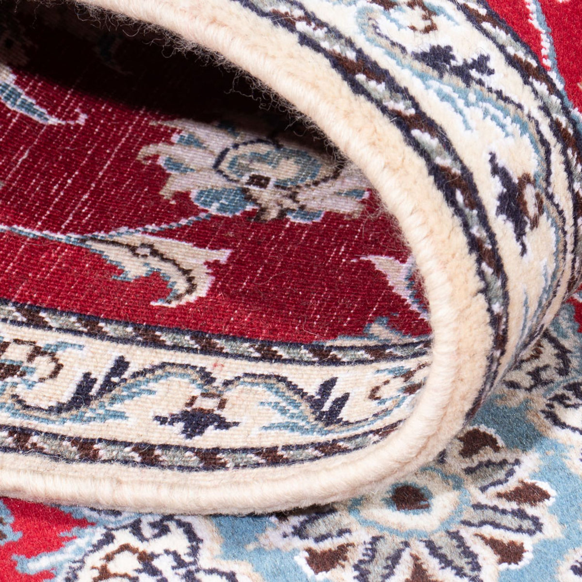 Tappeto corsia Tappeto Persero - Nain - 200 x 78 cm - rosso