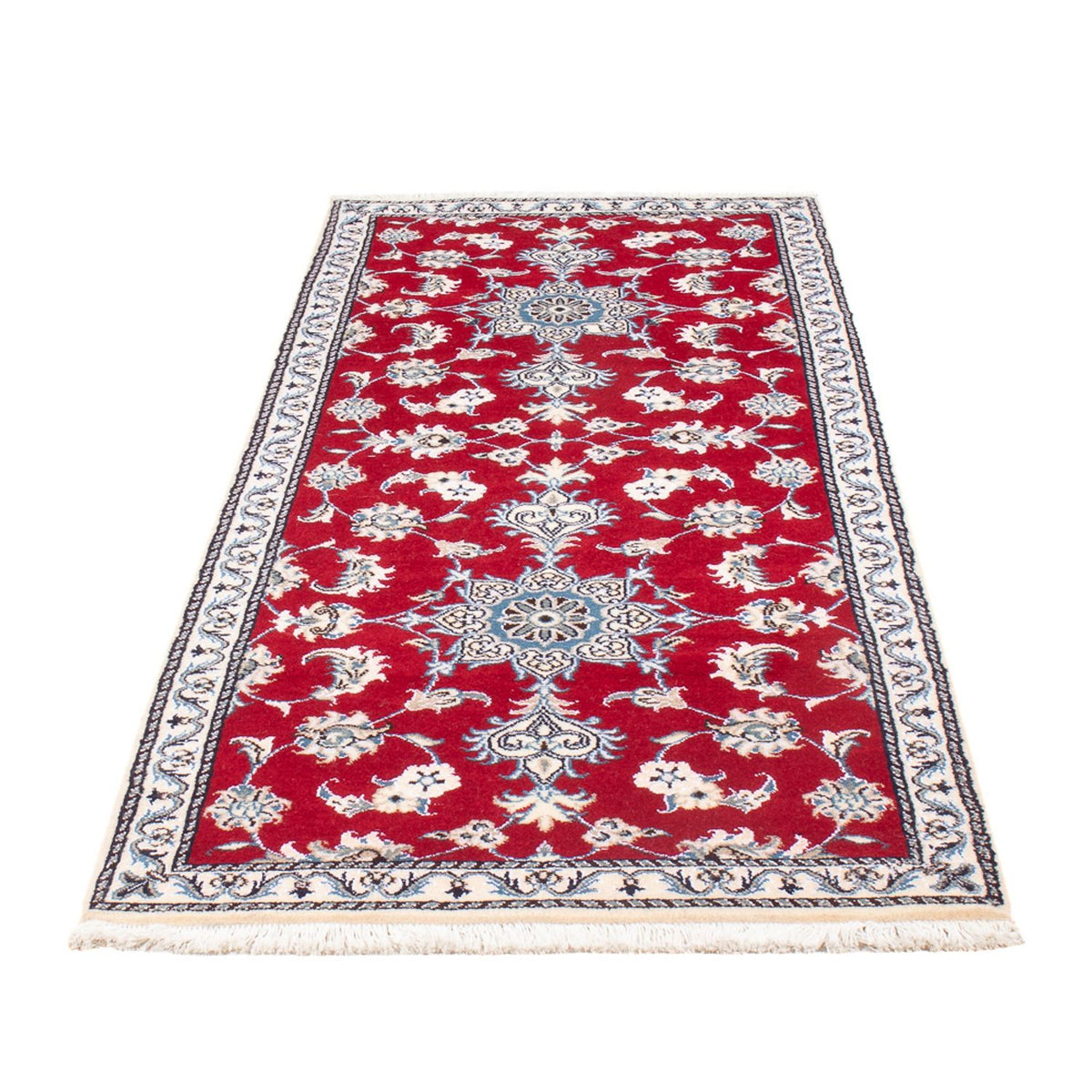 Tappeto corsia Tappeto Persero - Nain - 200 x 78 cm - rosso