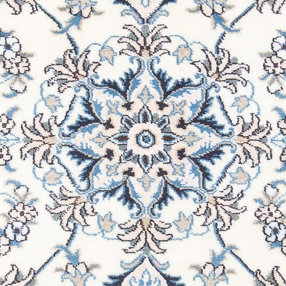 Tappeto Persero - Nain - 140 x 90 cm - argento