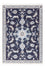 Tappeto Persero - Nain - 140 x 90 cm - blu scuro