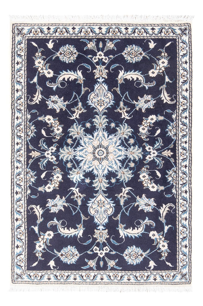 Tappeto Persero - Nain - 140 x 90 cm - blu scuro