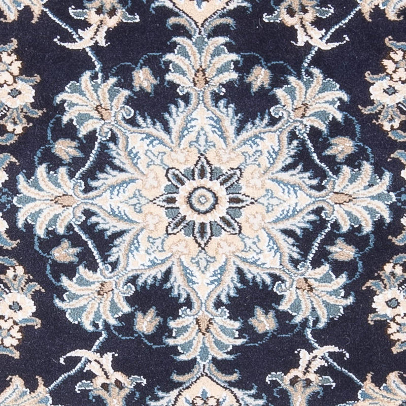 Tappeto Persero - Nain - 140 x 90 cm - blu scuro