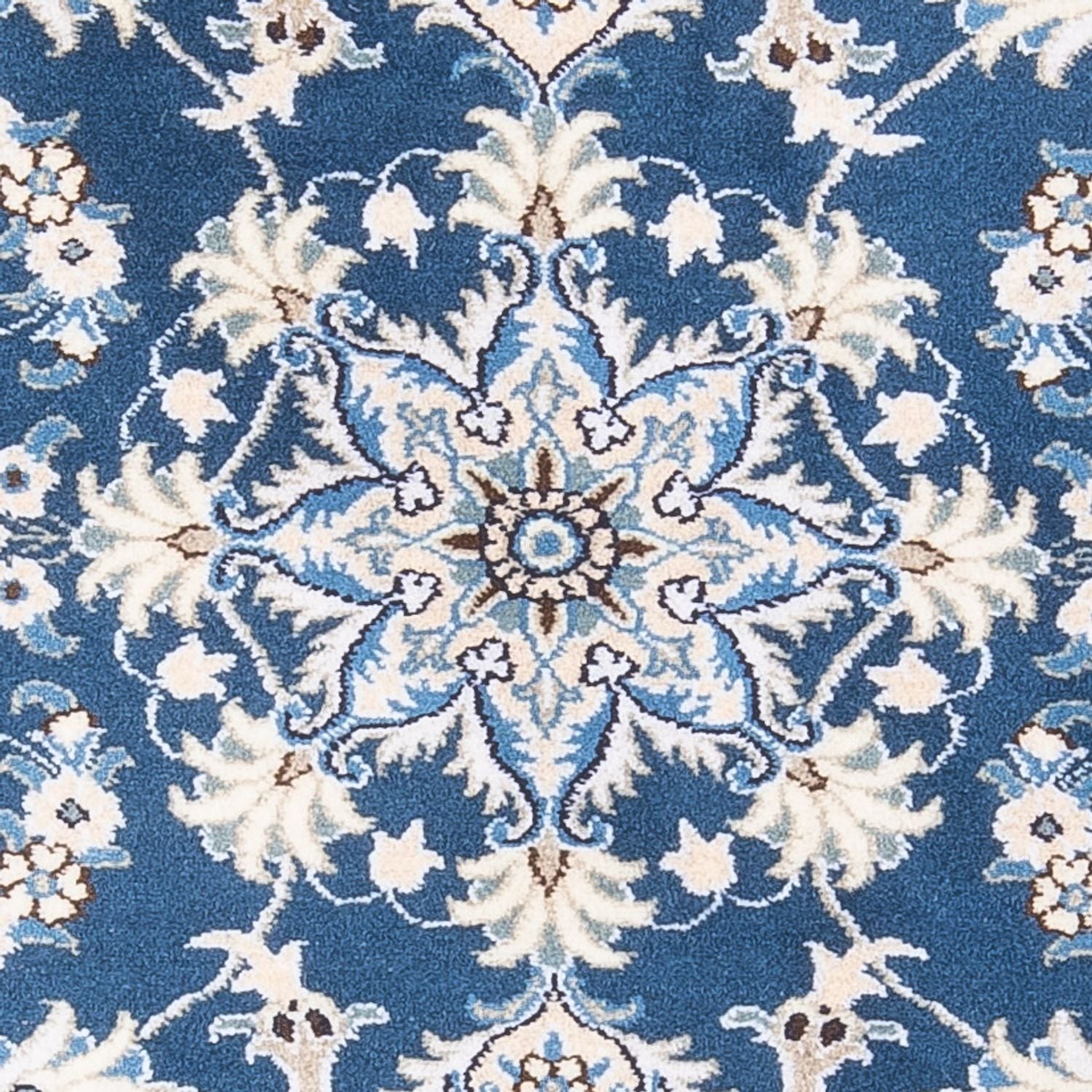 Tappeto Persero - Nain - 140 x 90 cm - blu