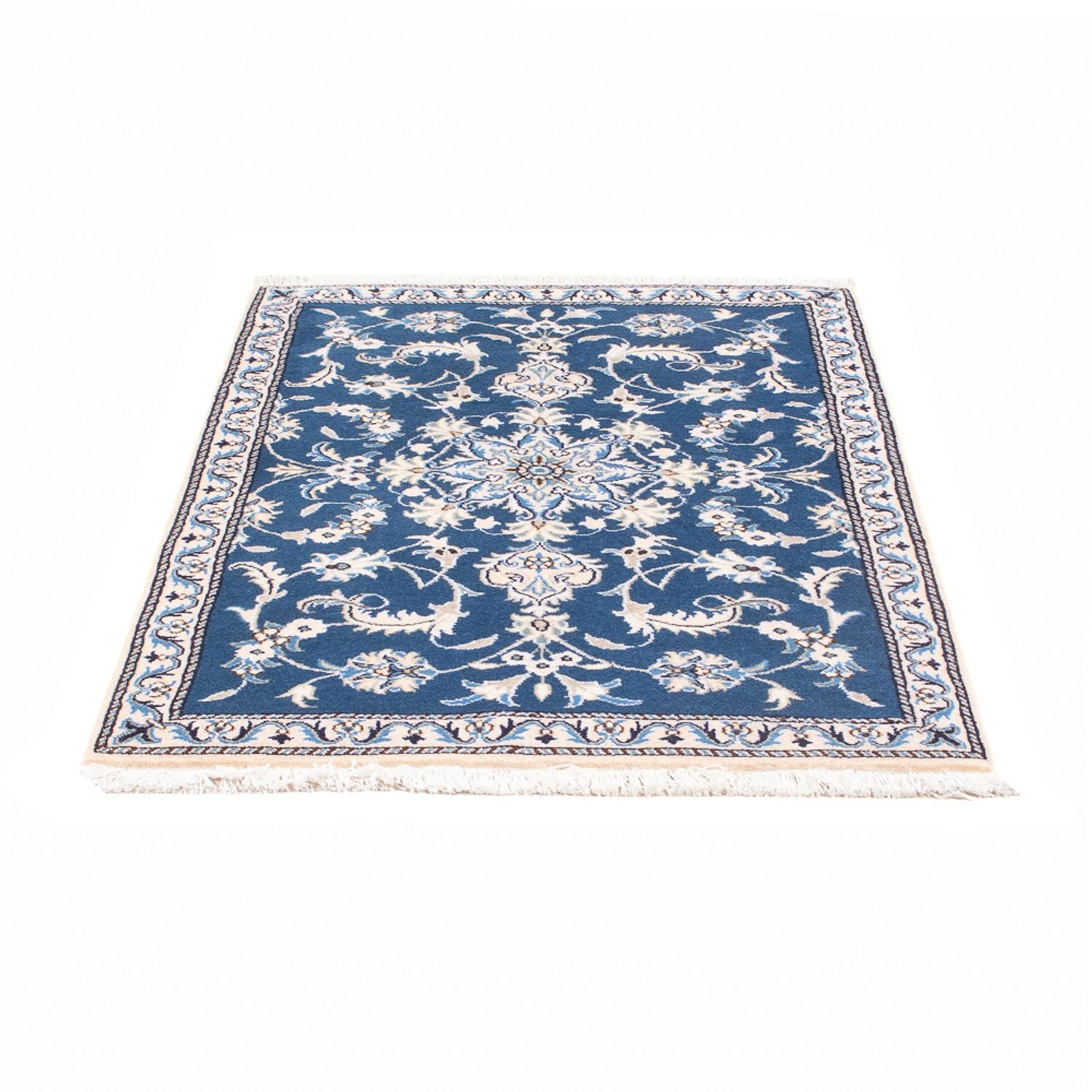 Tappeto Persero - Nain - 140 x 90 cm - blu