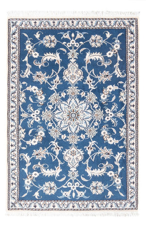 Tappeto Persero - Nain - 140 x 90 cm - blu