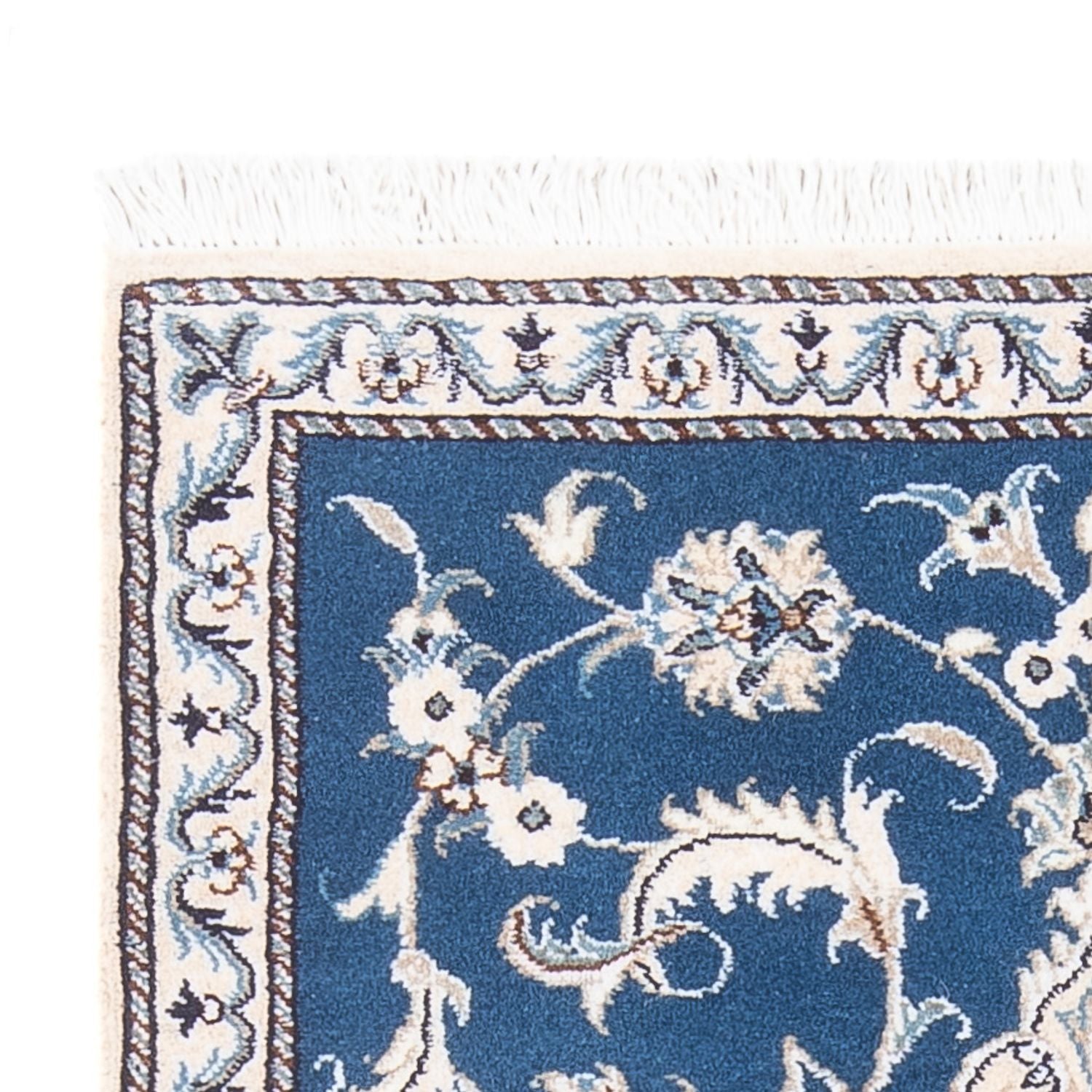 Tappeto Persero - Nain - 140 x 90 cm - blu