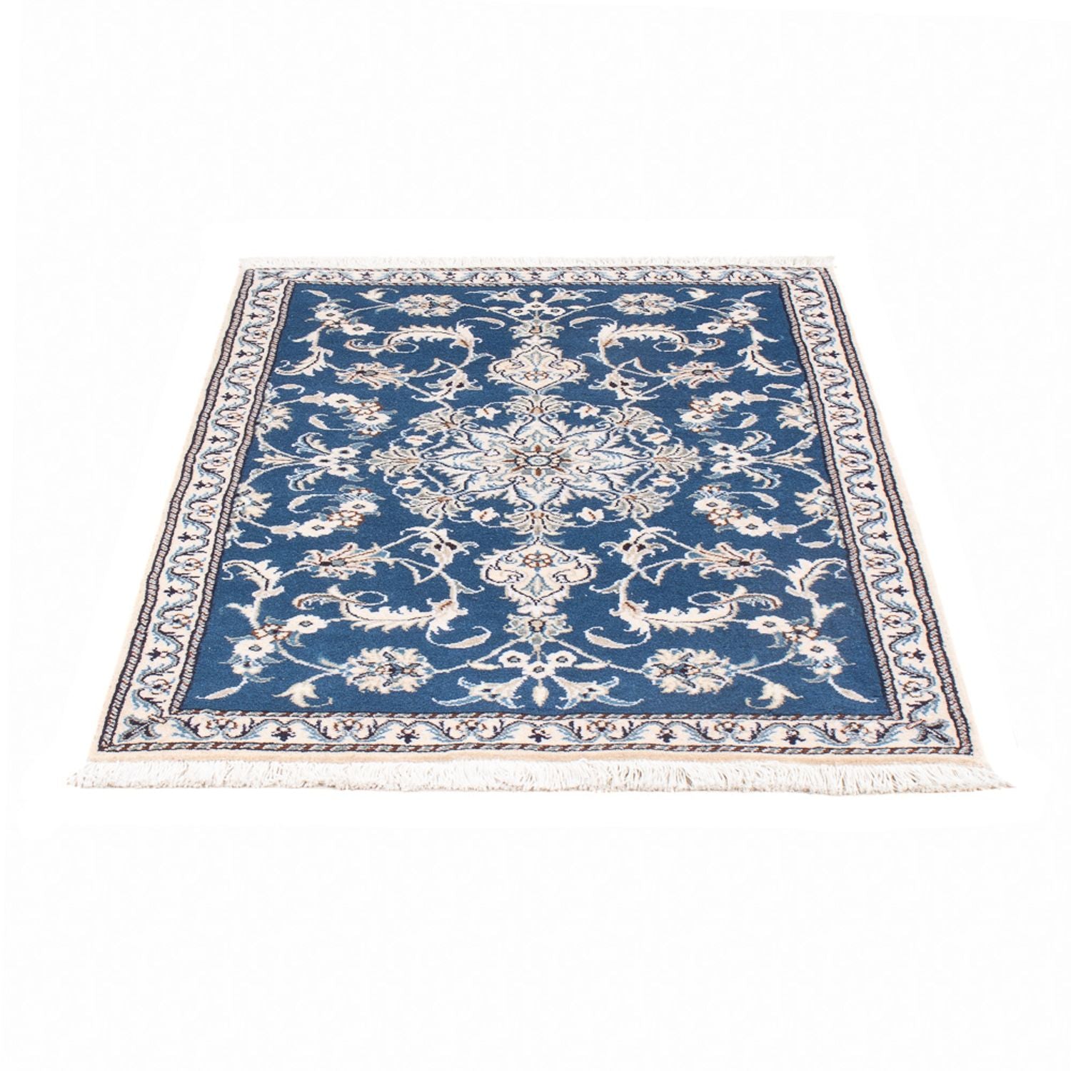 Tappeto Persero - Nain - 140 x 90 cm - blu