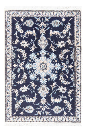 Tappeto Persero - Nain - 140 x 90 cm - blu scuro