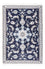 Tappeto Persero - Nain - 140 x 90 cm - blu scuro