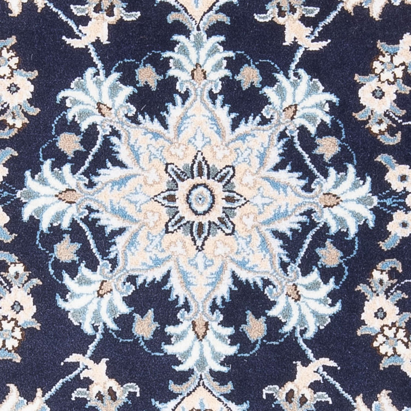 Tappeto Persero - Nain - 140 x 90 cm - blu scuro