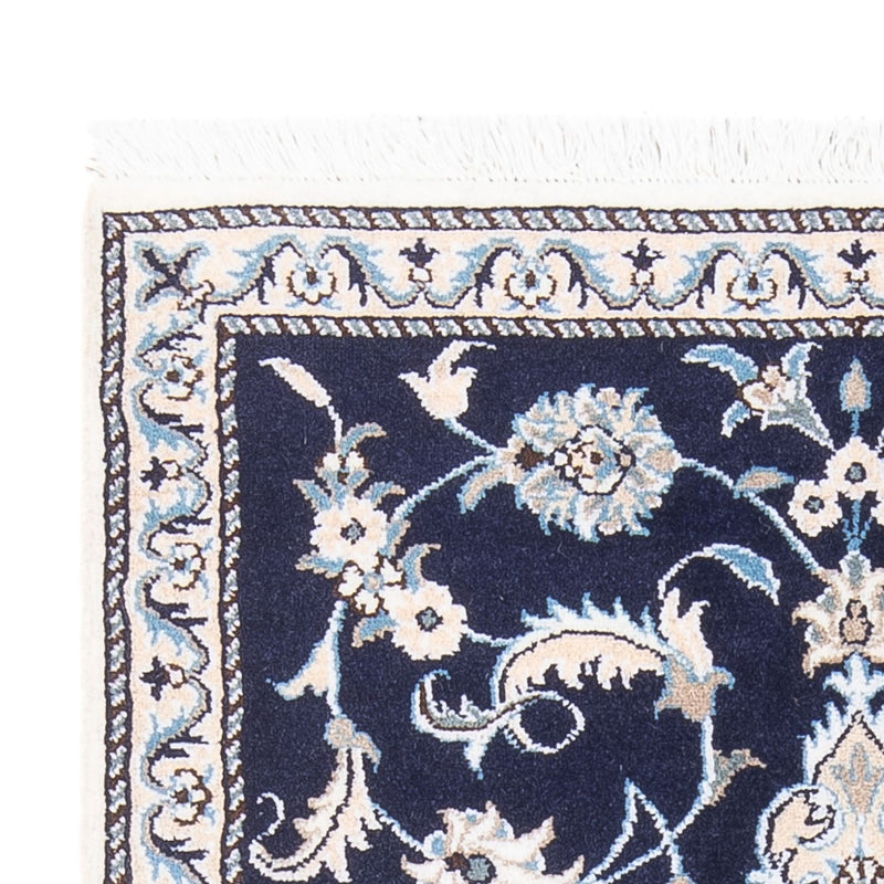 Tappeto Persero - Nain - 140 x 90 cm - blu scuro