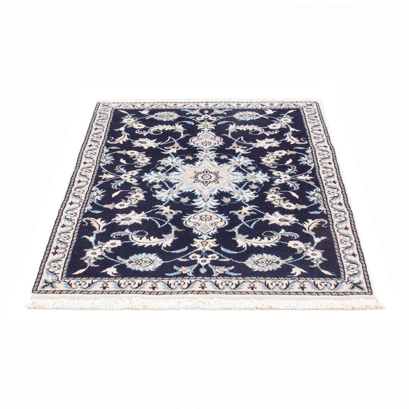 Tappeto Persero - Nain - 140 x 90 cm - blu scuro