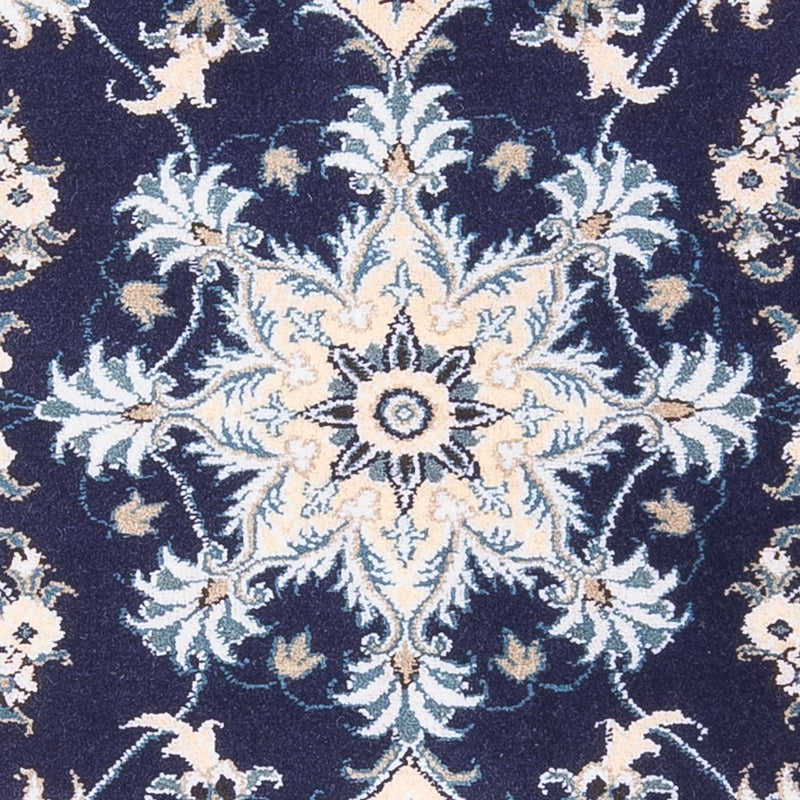 Tappeto Persero - Nain - 140 x 90 cm - blu scuro