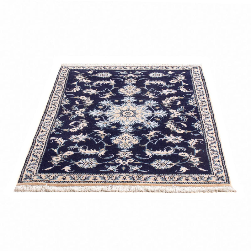 Tappeto Persero - Nain - 140 x 90 cm - blu scuro