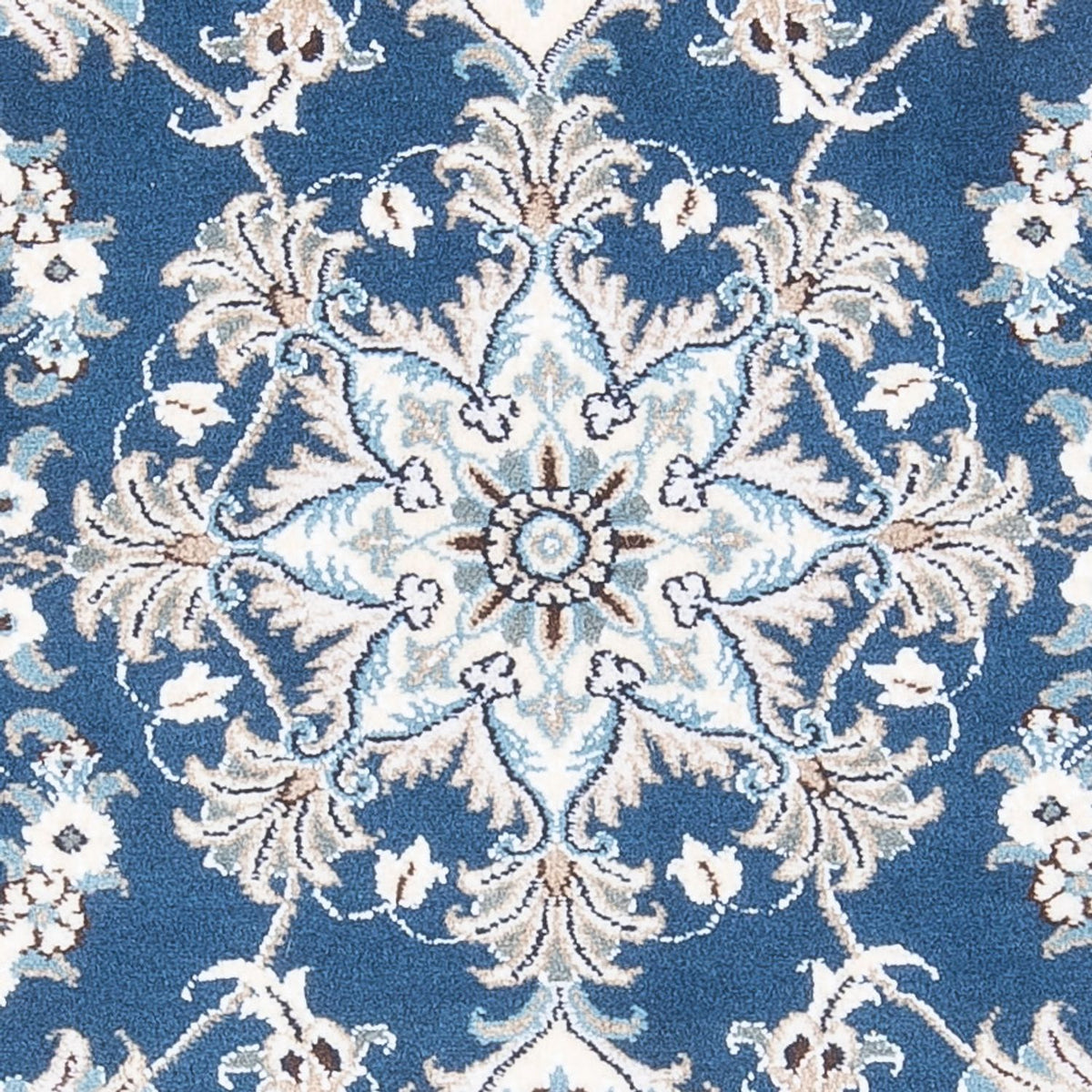 Tappeto Persero - Nain - 140 x 90 cm - blu