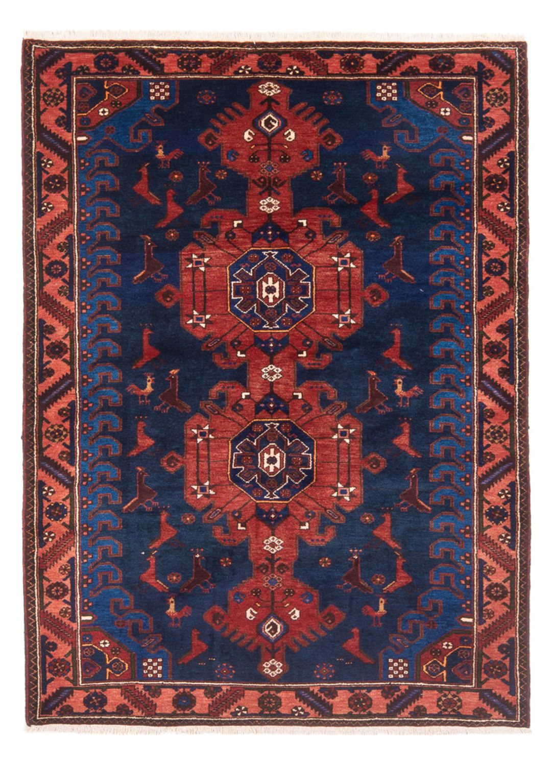 Tappeto Persero - Nomade - 197 x 136 cm - blu